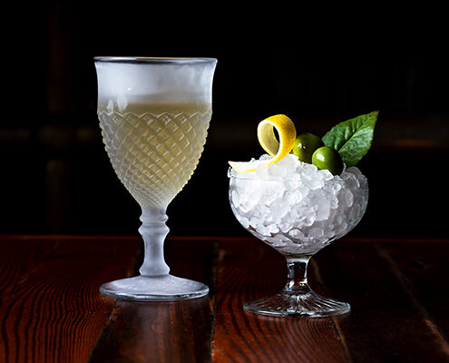 white cocktail